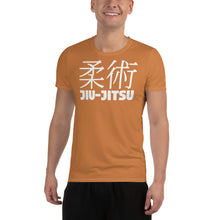 Performance-Ready Men's Jiu-Jitsu Rash Guard - Classic Short Sleeve - Raw Sienna