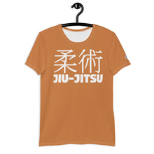 Performance-Ready Men's Jiu-Jitsu Rash Guard - Classic Short Sleeve - Raw Sienna