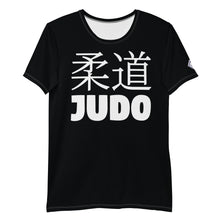 Performance-Ready Men's Judo Rash Guard - Short Sleeve Athletic Style - Noir