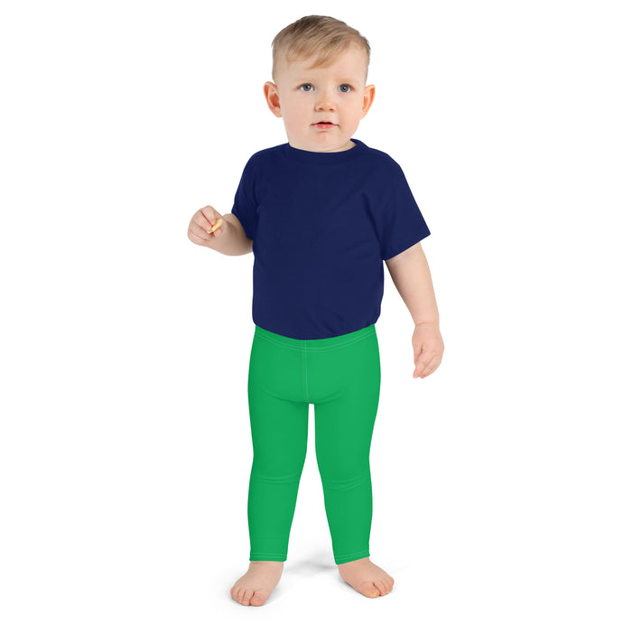 Play Hard, Dress Smart: Solid Color Leggings for Boys - Jade Boys Exclusive Kids Leggings Solid Color