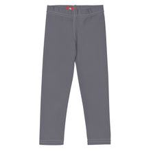 Play Hard, Dress Smart: Solid Color Leggings for Energetic Boys - Charcoal