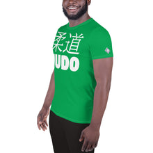 Premium Men's Judo Rash Guard - Short Sleeve Style - Jade