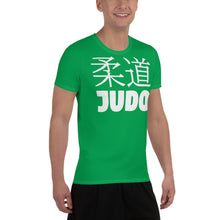 Premium Men's Judo Rash Guard - Short Sleeve Style - Jade