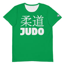 Premium Men's Judo Rash Guard - Short Sleeve Style - Jade