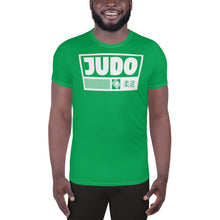 Premium Men's Judo Rash Guard - Short Sleeve Training Essential - Jade