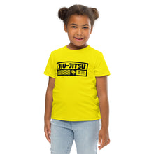 Reliable Comfort: Girl's Short Sleeve Jiu-Jitsu Rash Guard - Golden Sun Exclusive Girls Jiu-Jitsu Kids Rash Guard Short Sleeve