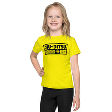 Reliable Comfort: Girl's Short Sleeve Jiu-Jitsu Rash Guard - Golden Sun Exclusive Girls Jiu-Jitsu Kids Rash Guard Short Sleeve