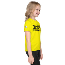 Reliable Comfort: Girl's Short Sleeve Jiu-Jitsu Rash Guard - Golden Sun Exclusive Girls Jiu-Jitsu Kids Rash Guard Short Sleeve