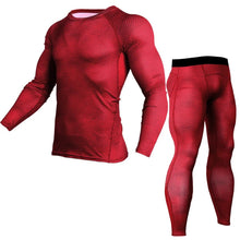 Train in Style with Serpentine Long Sleeve Compression Rash Guard & Leggings Set for No Gi BJJ