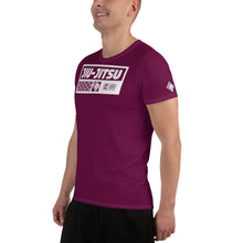 Short Sleeve Jiu-Jitsu Rash Guard for Men - Ideal for Practice - Tyrian Purple