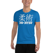 Short Sleeve Jiu-Jitsu Rash Guard for Men - Lightweight and Flexible - Azul