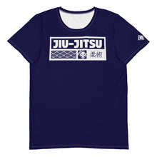 Short Sleeve Jiu-Jitsu Rash Guard for Men - Lightweight Performance Wear - Midnight Blue