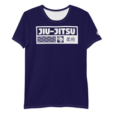 Short Sleeve Jiu-Jitsu Rash Guard for Men - Lightweight Performance Wear - Midnight Blue