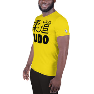 Short Sleeve Judo Rash Guard for Men - Built for Comfort and Durability - Golden Sun