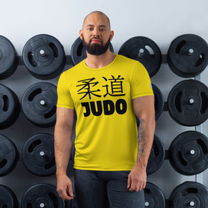 Short Sleeve Judo Rash Guard for Men - Built for Comfort and Durability - Golden Sun