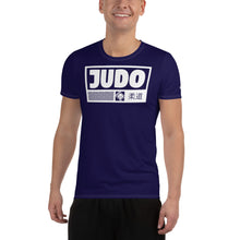 Short Sleeve Judo Rash Guard for Men - Durable and Comfortable - Midnight Blue