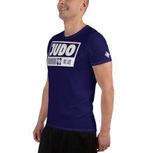 Short Sleeve Judo Rash Guard for Men - Durable and Comfortable - Midnight Blue