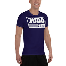 Short Sleeve Judo Rash Guard for Men - Durable and Comfortable - Midnight Blue