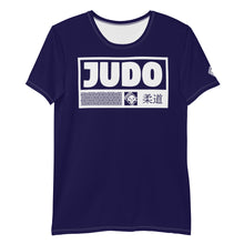 Short Sleeve Judo Rash Guard for Men - Durable and Comfortable - Midnight Blue