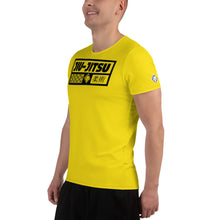 Short Sleeve Men's Jiu-Jitsu Rash Guard - Built for Performance - Golden Sun