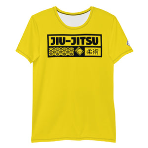 Short Sleeve Men's Jiu-Jitsu Rash Guard - Built for Performance - Golden Sun