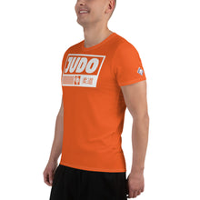 Short Sleeve Men's Judo Rash Guard - Perfect for Practice and Training - Flamingo