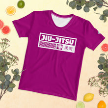 Short Sleeve Women's Judo Rash Guard - Perfect for Martial Arts Enthusiasts - Fresh Eggplant