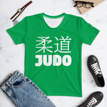 Short Sleeve Women's Rash Guard - Classic Judo Design for BJJ - Jade