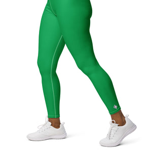Sleek Silhouette: Women's Solid Color Yoga Pants Leggings - Jade Exclusive Leggings Solid Color Tights Womens