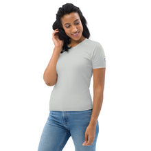 Solid Color Performance Rash Guard for Women - Short Sleeves - Smoke