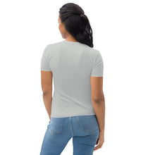 Solid Color Performance Rash Guard for Women - Short Sleeves - Smoke