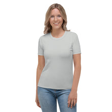 Solid Color Performance Rash Guard for Women - Short Sleeves - Smoke