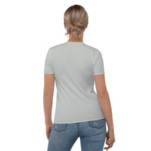 Solid Color Performance Rash Guard for Women - Short Sleeves - Smoke