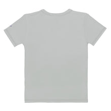 Solid Color Performance Rash Guard for Women - Short Sleeves - Smoke