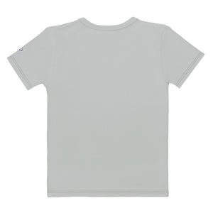 Solid Color Performance Rash Guard for Women - Short Sleeves - Smoke