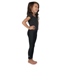 Solid Shades for Active Kids: Girls' Workout Leggings - Noir