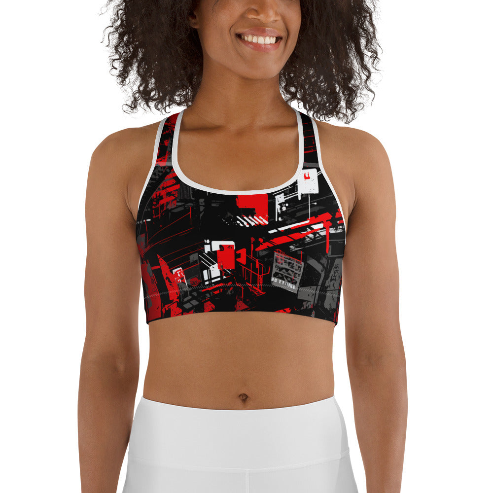 Sports Mile After Mile - Urban Decay 001 Racer Back Sports Bra Exclusive Running Sports Bra Womens