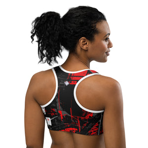 Sports Mile After Mile - Urban Decay 001 Racer Back Sports Bra Exclusive Running Sports Bra Womens