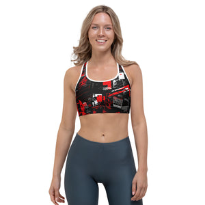 Sports Mile After Mile - Urban Decay 001 Racer Back Sports Bra Exclusive Running Sports Bra Womens