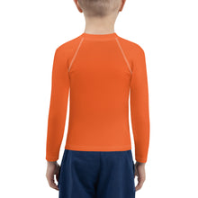 Sporty Splash: Solid Color Rash Guards for Active Boys - Flamingo Boys Exclusive Kids Long Sleeve Rash Guard Solid Color