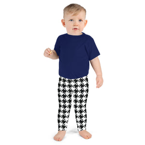 Sporty Style: Houndstooth Athletic Workout Leggings for Boys Boys Exclusive Houndstooth Kids Leggings