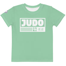 Sporty Sun Protection: Boy's Short Sleeve Judo Rash Guard - Vista Blue Boys Exclusive Judo Kids Rash Guard Short Sleeve