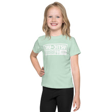 Sporty Sun Protection: Girl's Short Sleeve Jiu-Jitsu Rash Guard - Surf Crest Exclusive Girls Jiu-Jitsu Kids Rash Guard Short Sleeve