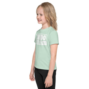 Sporty Sun Protection: Girl's Short Sleeve Judo Rash Guard - Surf Crest Exclusive Girls Judo Kids Rash Guard Short Sleeve