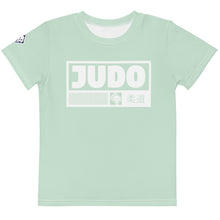 Sporty Sun Protection: Girl's Short Sleeve Judo Rash Guard - Surf Crest Exclusive Girls Judo Kids Rash Guard Short Sleeve