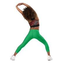 Stay Active, Stay Colorful: Solid Leggings for Girls - Jade