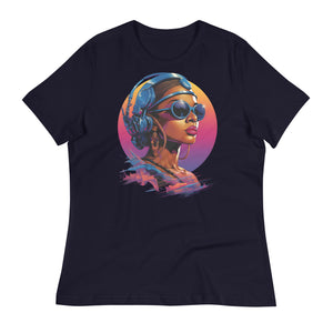 Step into the Cyberpunk World with Women's Cyber Punk T-Shirts 002 - Soldier Complex