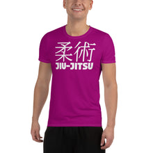 Stylish Men's Short Sleeve Jiu-Jitsu Rash Guard - Perfect for Practice - Vivid Purple