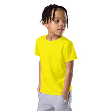 Summer Wardrobe Essential: Boys' Short Sleeve Solid Color Rash Guard - Golden Sun Boys Exclusive Kids Rash Guard Running Short Sleeve Solid Color Swimwear