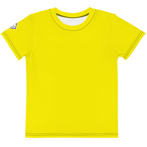 Summer Wardrobe Essential: Boys' Short Sleeve Solid Color Rash Guard - Golden Sun Boys Exclusive Kids Rash Guard Running Short Sleeve Solid Color Swimwear